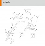 Stihl MB 448.1 TC 1 Speed Gearing Comfort Equipment Lawn Mower Spare Parts